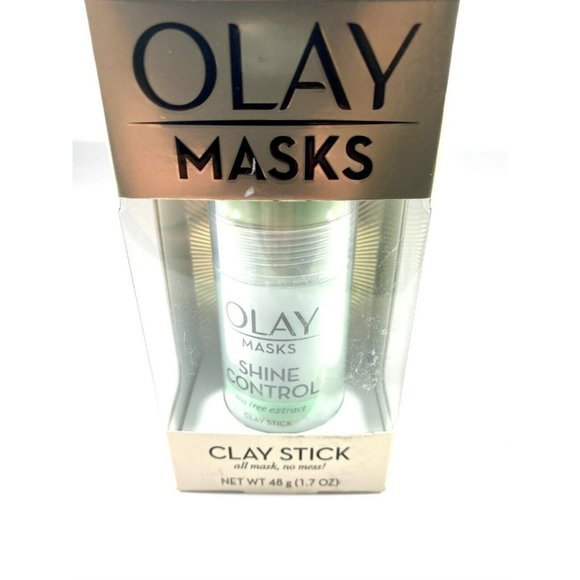 NEW (3) Olay Masks Clay Stick  Shine Control,  Fresh Reset and Serum B3 + Sake - Picture 2 of 3